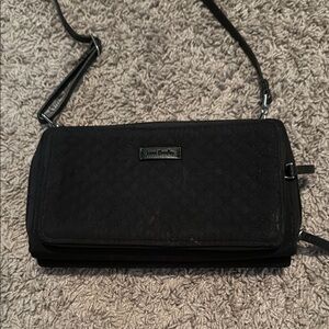 Vera Bradley Black Quilted Bag